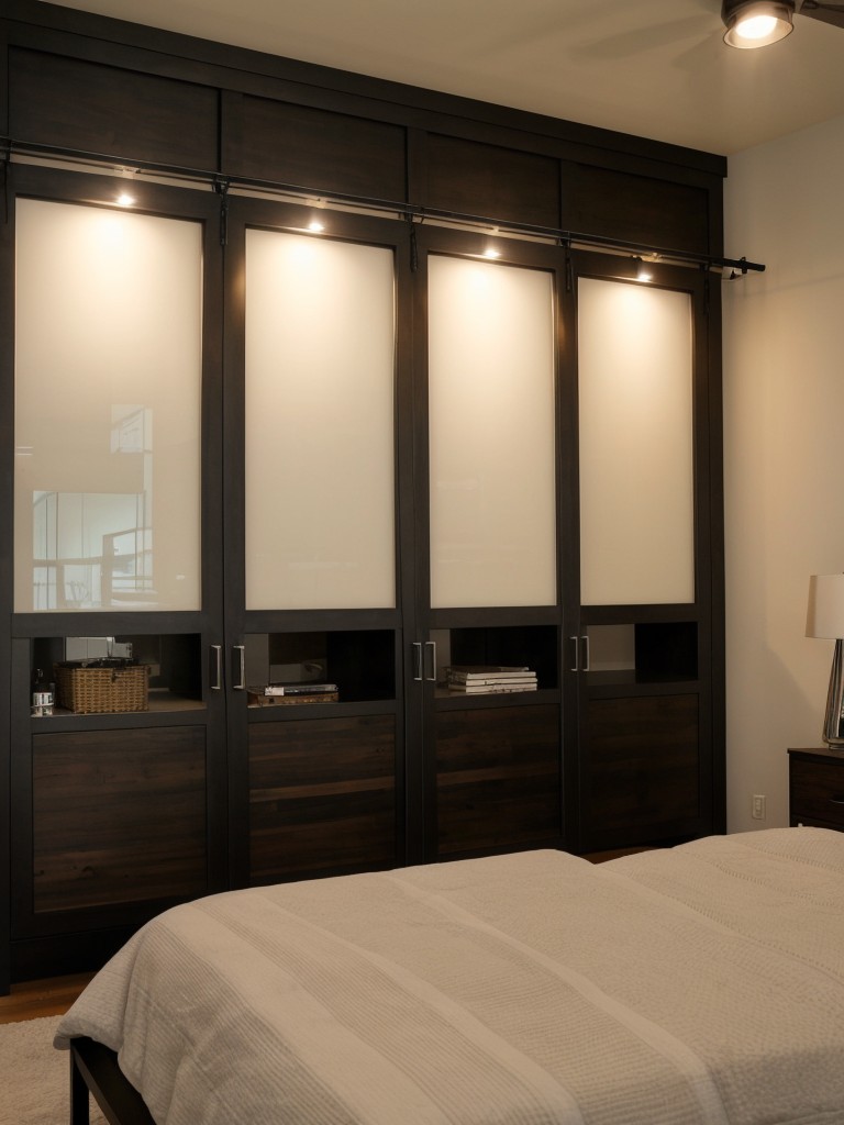 Industrial Lighting & Room Dividers: Transform Your Bedroom!