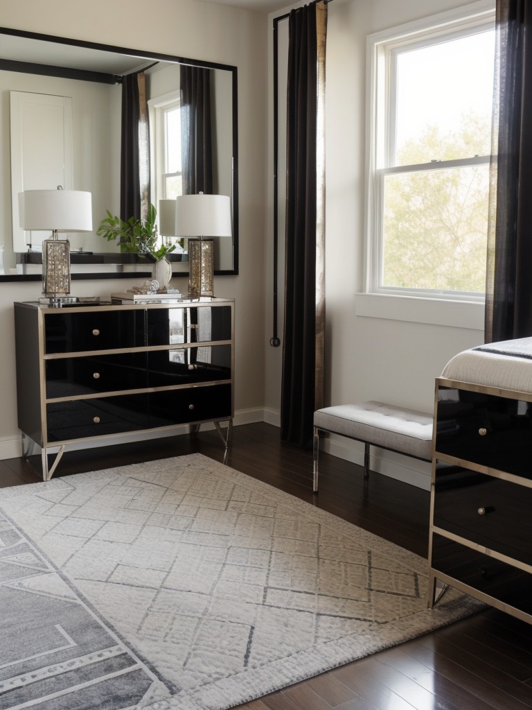 Industrial Chic: Style Your Apartment with Glossy Furniture & Metallic Accents