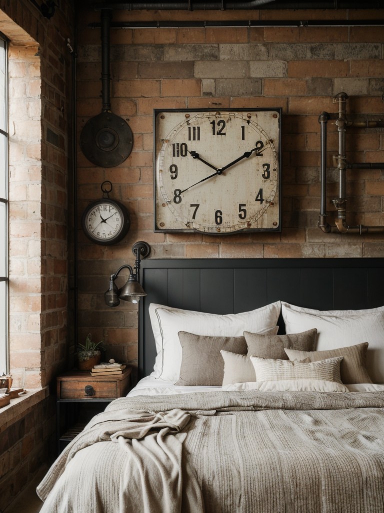 Cozy Industrial Vibes: Styling Your Apartment Bedroom for Warmth!