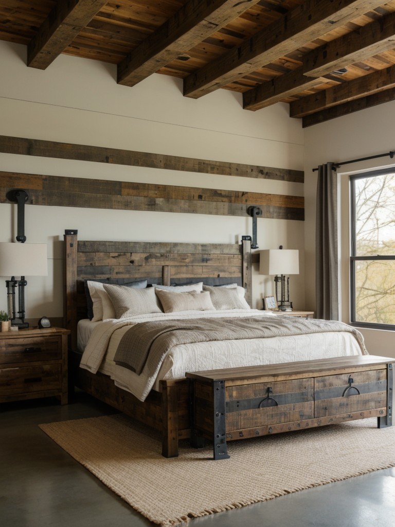 Cozy Loft Vibes: Add Rustic Charm with Reclaimed Barn Door Décor!