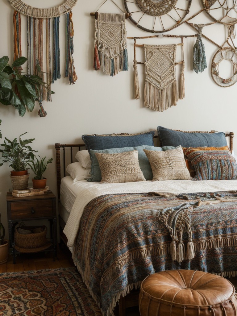 Boho Chic Apartment: Create an Eclectic and Cozy Bedroom with Bohemian Vibes!