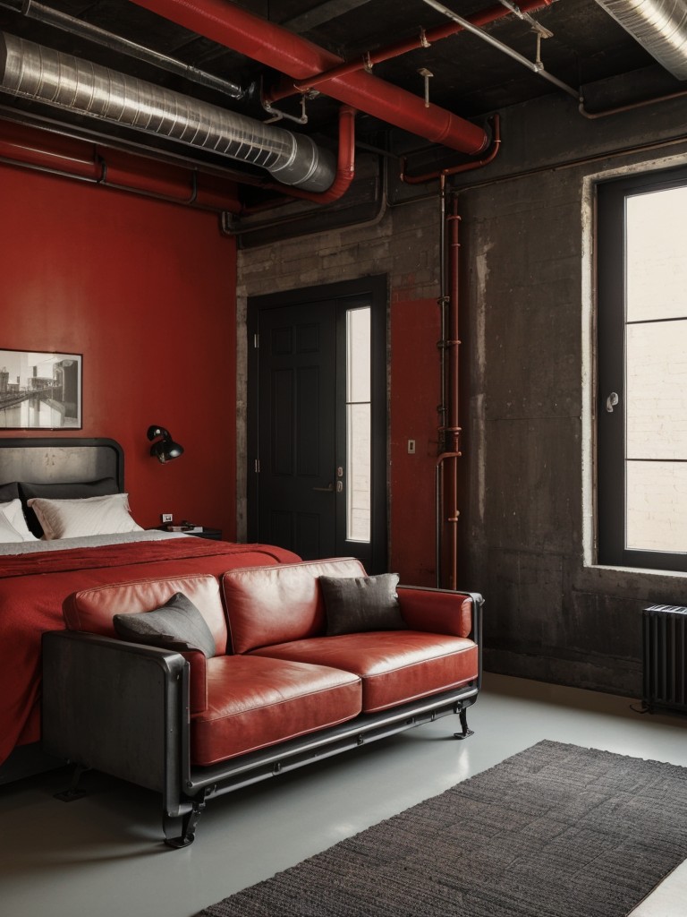 Nostalgic Industrial Vibes: Transform Your Apartment with Retro Chic