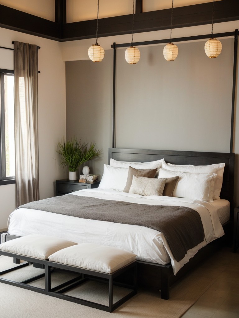 Eastern-Western Fusion: Create a Serene Industrial Bedroom