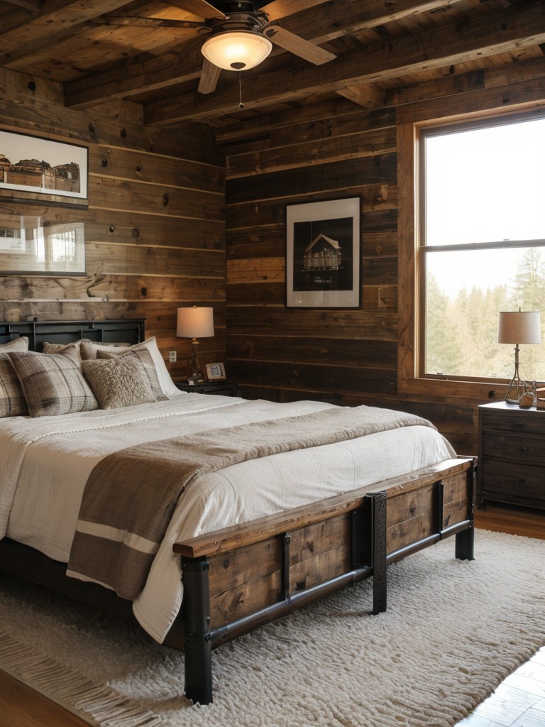 Cozy Cabin Vibes: Transform Your Bedroom into a Rustic Retreat