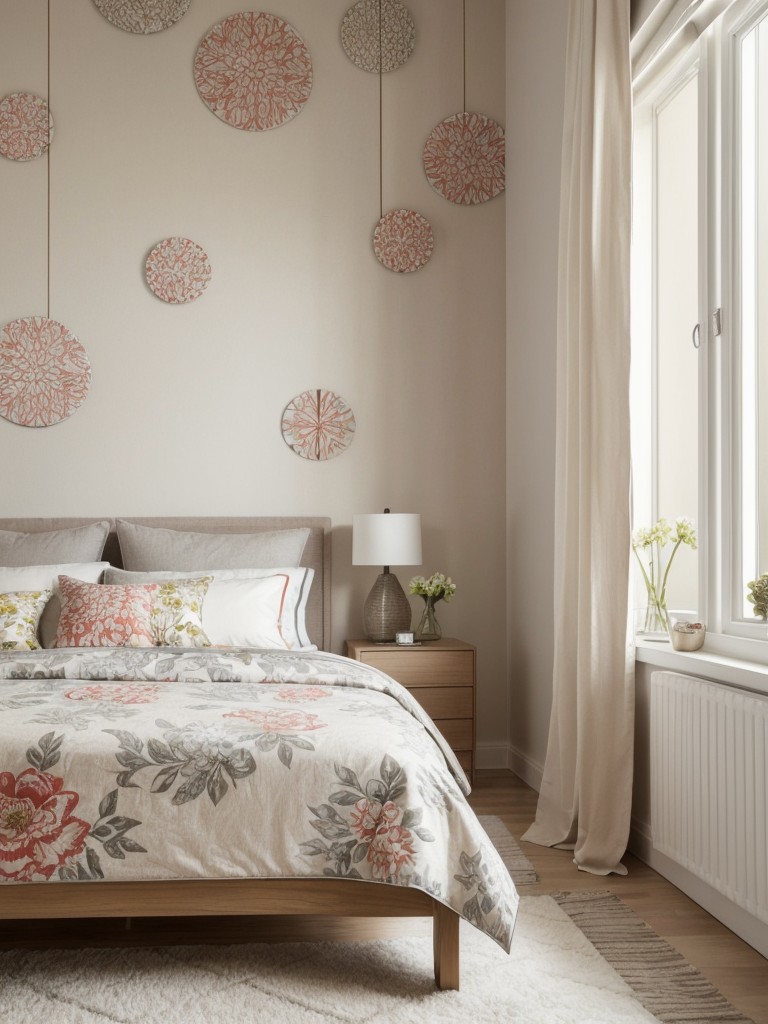 Mix & Match: Elevate Your Apartment with Patterned Bedroom Inspiration.