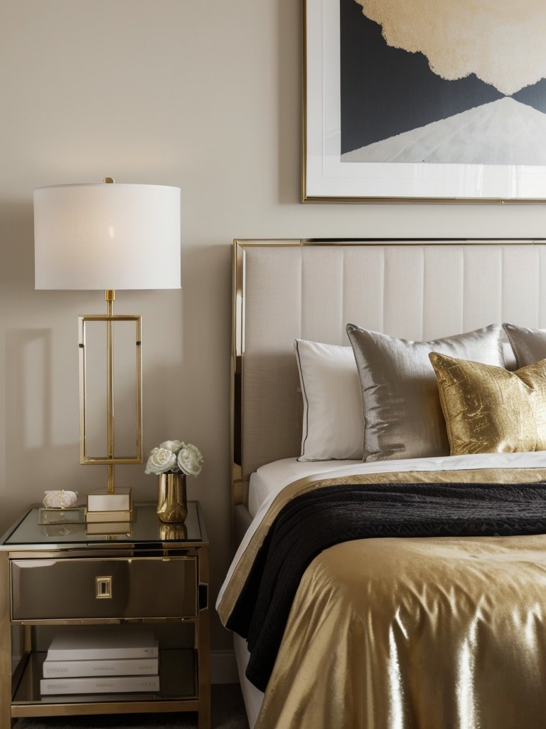 Metallic Makeover: Add Glam with Modern Bedroom Ideas!