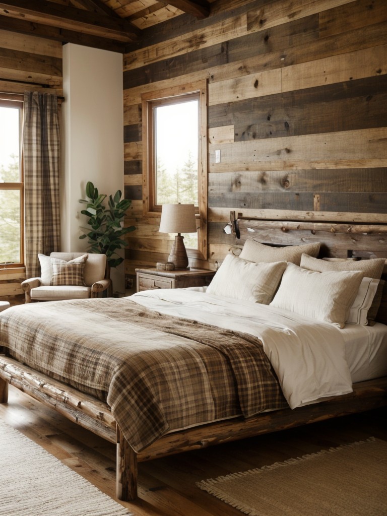 Rustic Retreat: Cozy Log Cabin Bedroom Inspiration