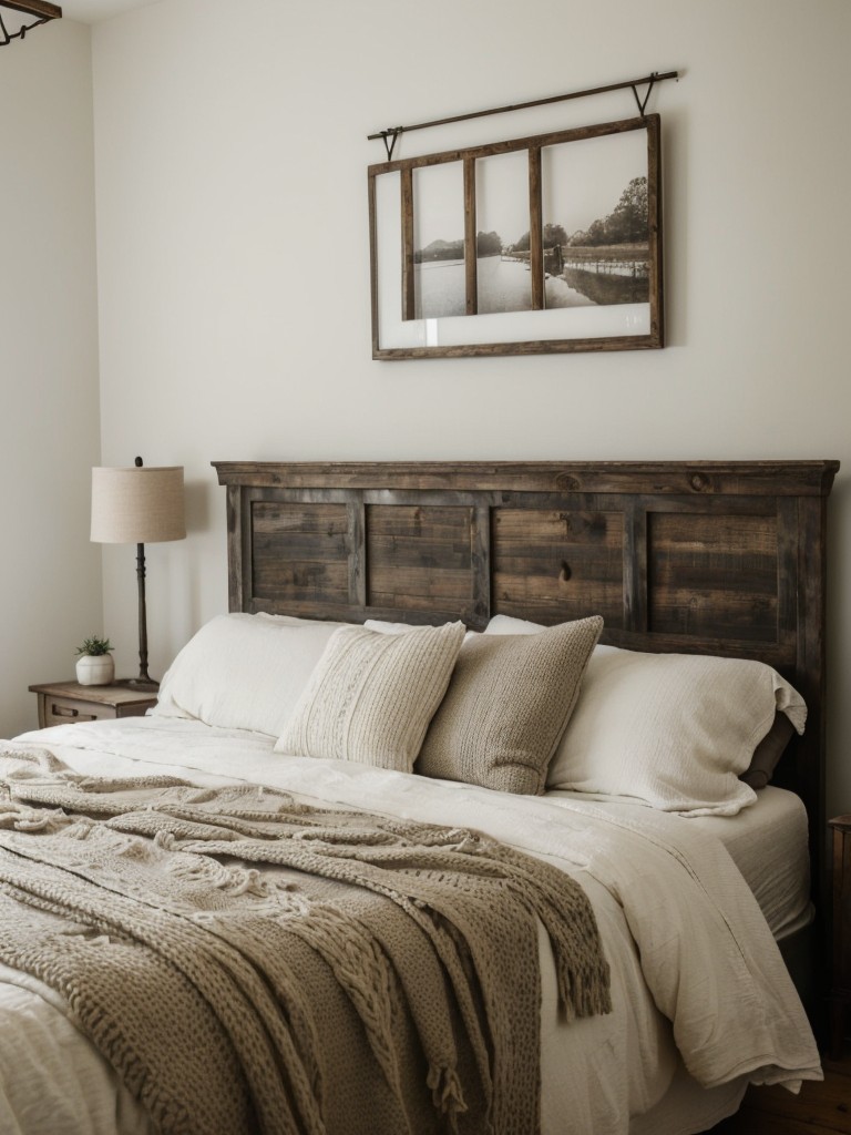 Farmhouse Chic: Cozy Minimalist Bedroom Ideas