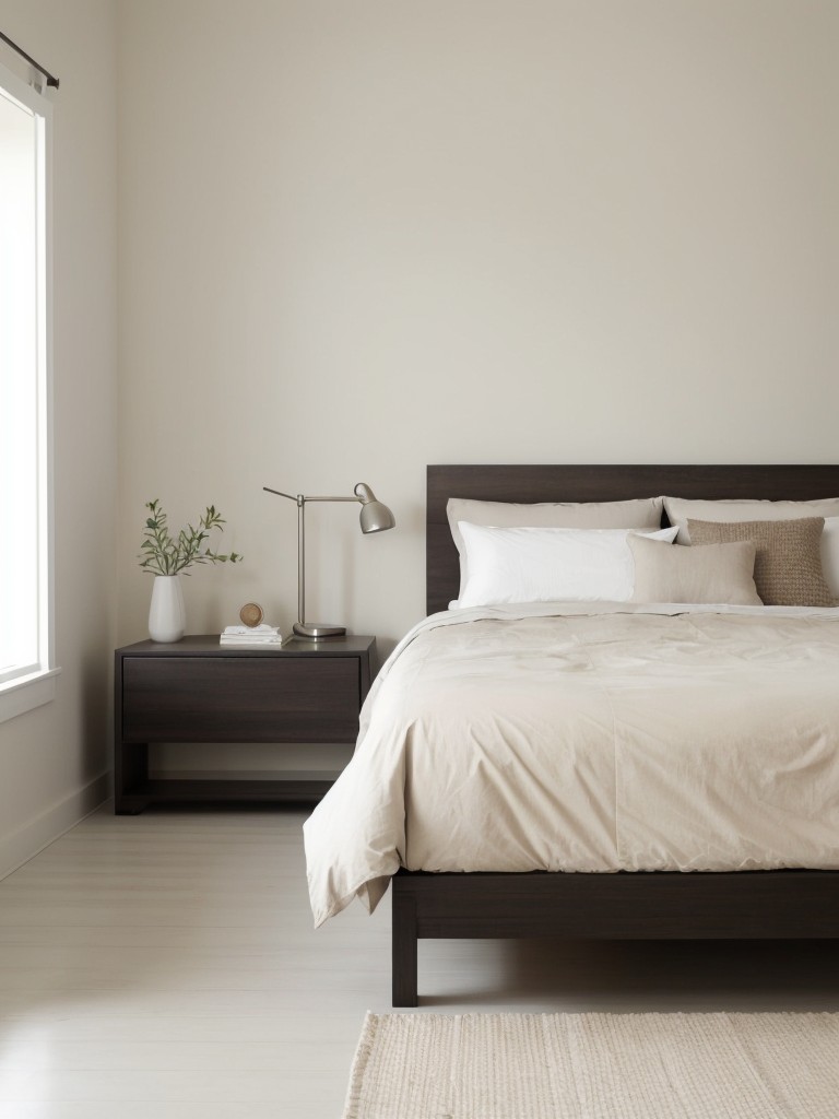 Minimalist Apartment Bliss: Stylishly Simple Bedroom Decor