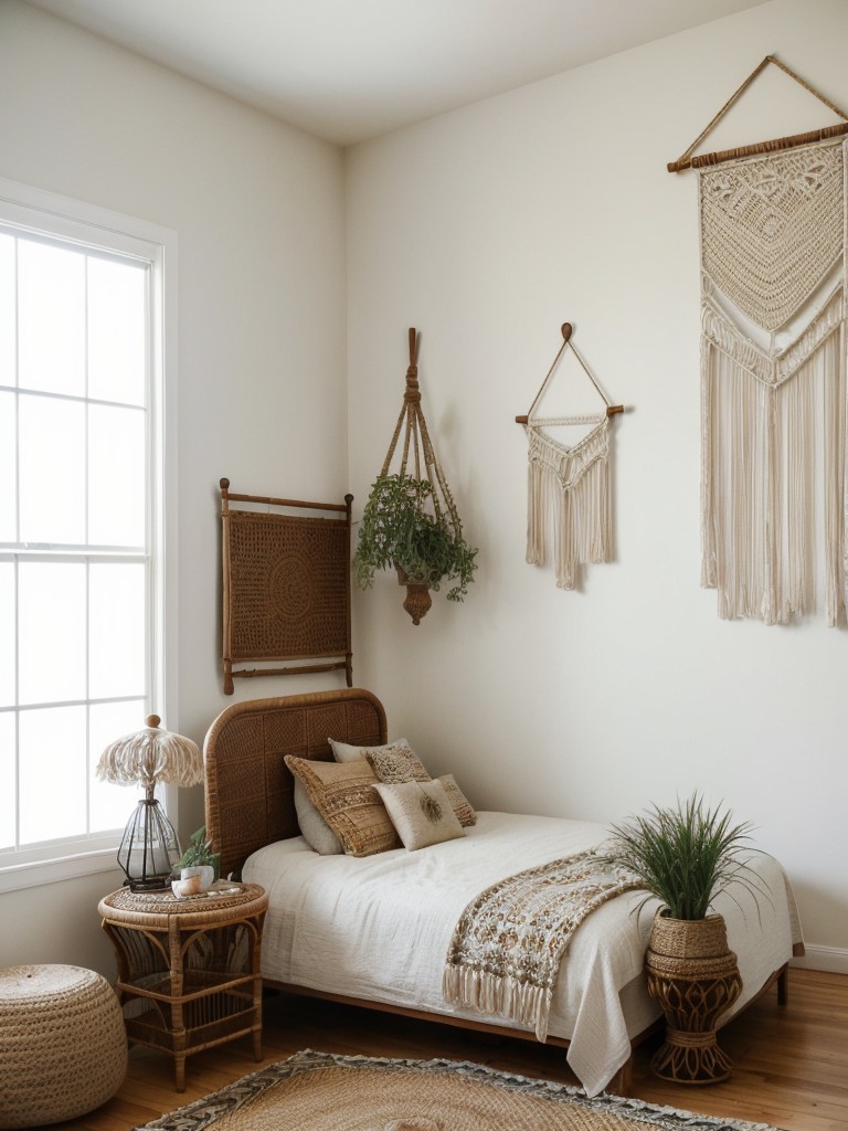 Boho Chic Bedroom Inspo: Go Minimalist with Eclectic Decor