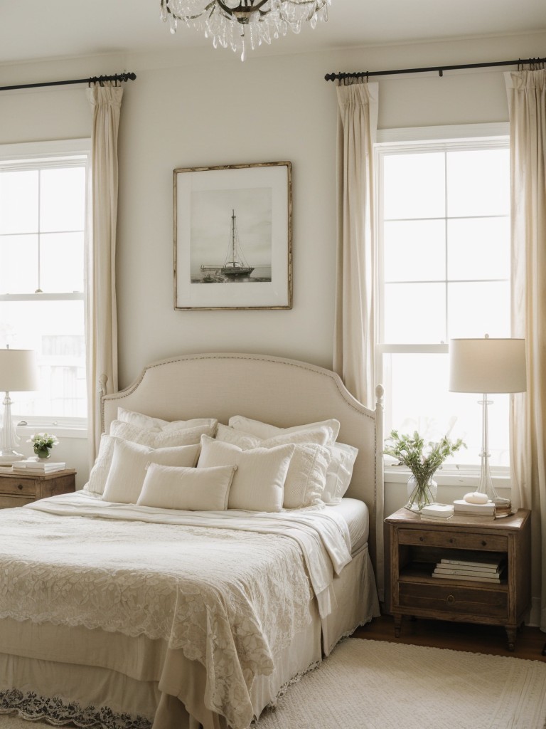 Minimalist Bedroom Bliss: Vintage Charm for a Romantic Vibe