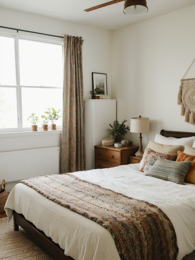 Minimalist Boho Vibes: Transform Your Apartment Bedroom into a Cozy Oasis