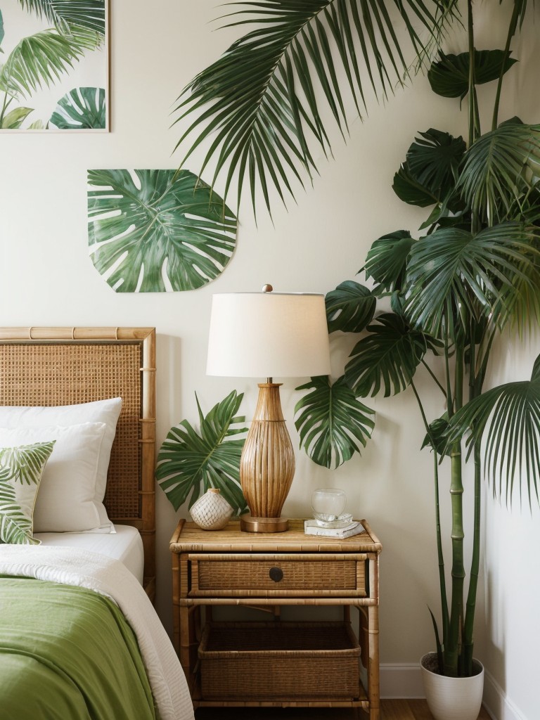 Create a Tropical Oasis in Your Bedroom with Lush and Vibrant Design