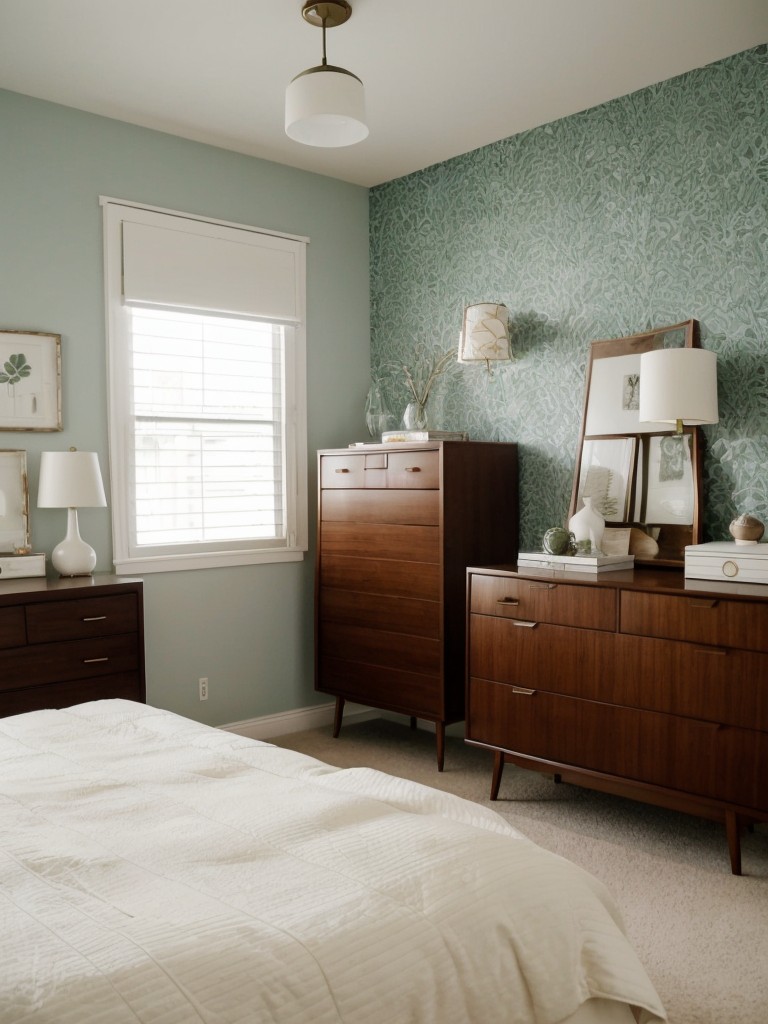 Vintage-inspired minimalist bedroom ideas for a retro retreat