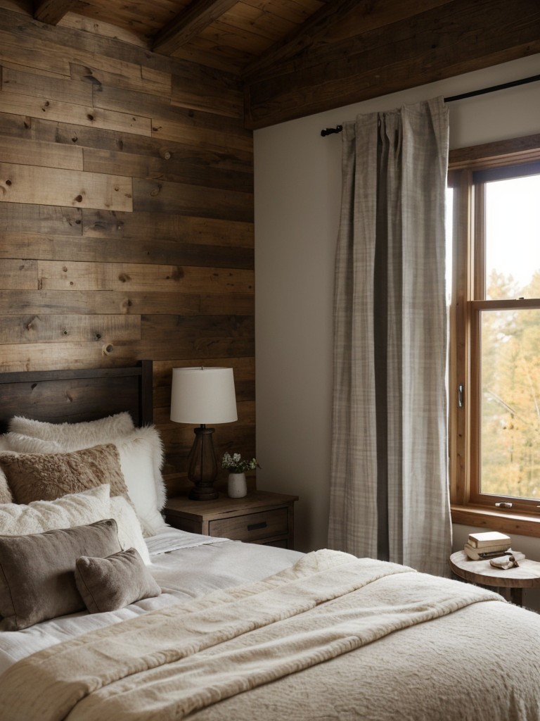 Cozy Rustic Retreat: Minimalist Bedroom Ideas