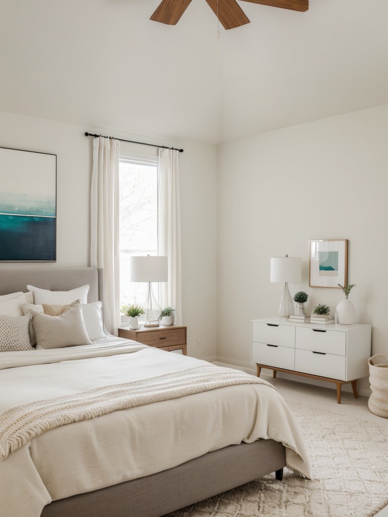 Serenity in Style: Elevate Your Apartment with Minimalist Bedroom Decor.