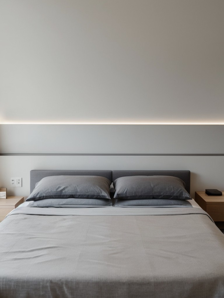 Minimalist Apartment Chic: Clean lines and serene vibes for your bedroom