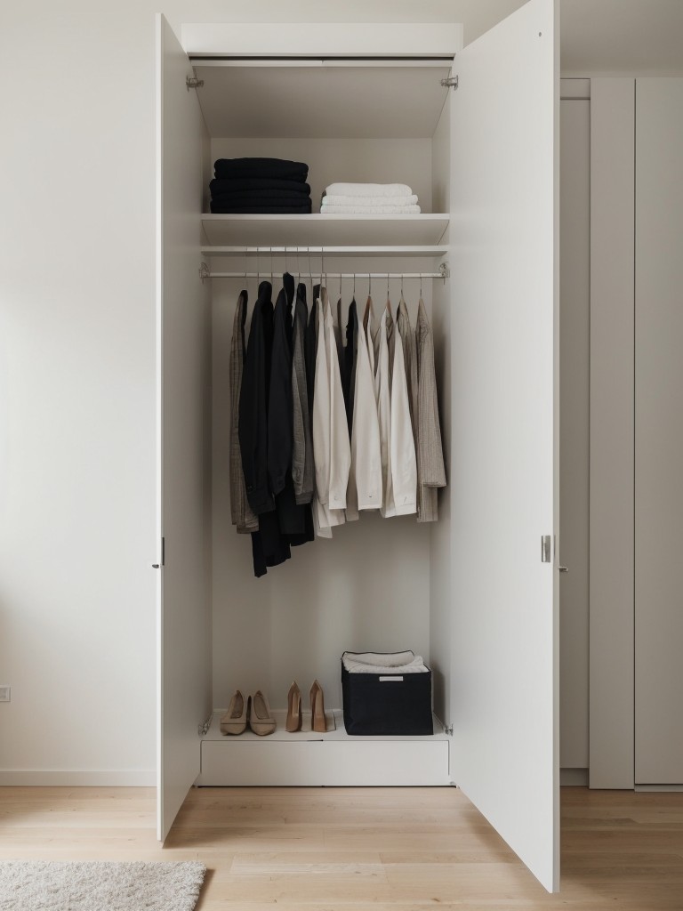 Minimalist Apartment Bliss: Embrace Clean, Clutter-Free Living