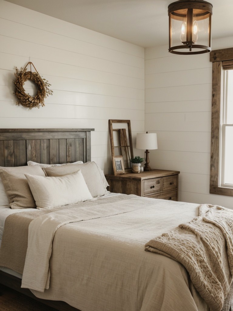 Rustic Charm: Create a Cozy Apartment with Farmhouse Bedroom Decor