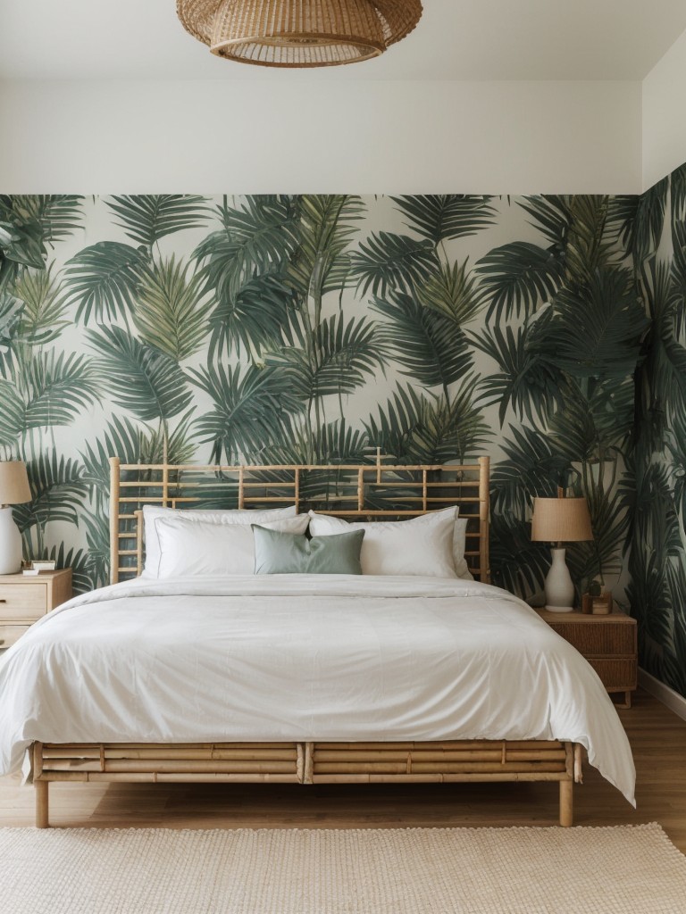 Tropical Oasis: Create a Breezy Paradise with Minimalist Bedroom Decor