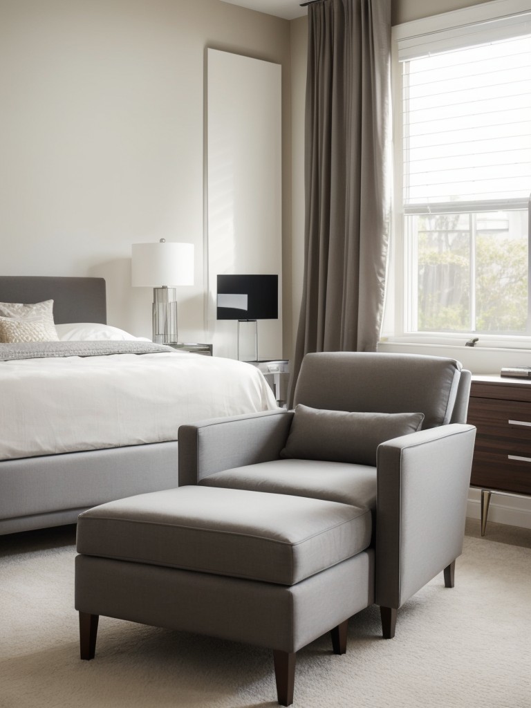 Stylish seating options for your modern bedroom!