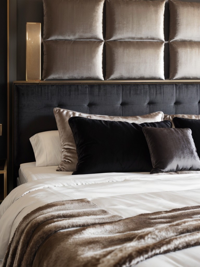 Chic Apartment Décor: Layered Textures for a Modern Bedroom