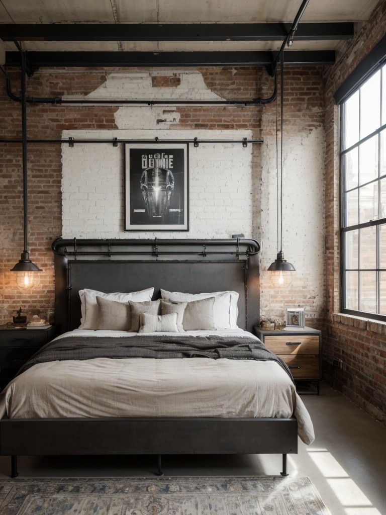 Urban Vibes: Transform Your Bedroom with Industrial Chic Decor