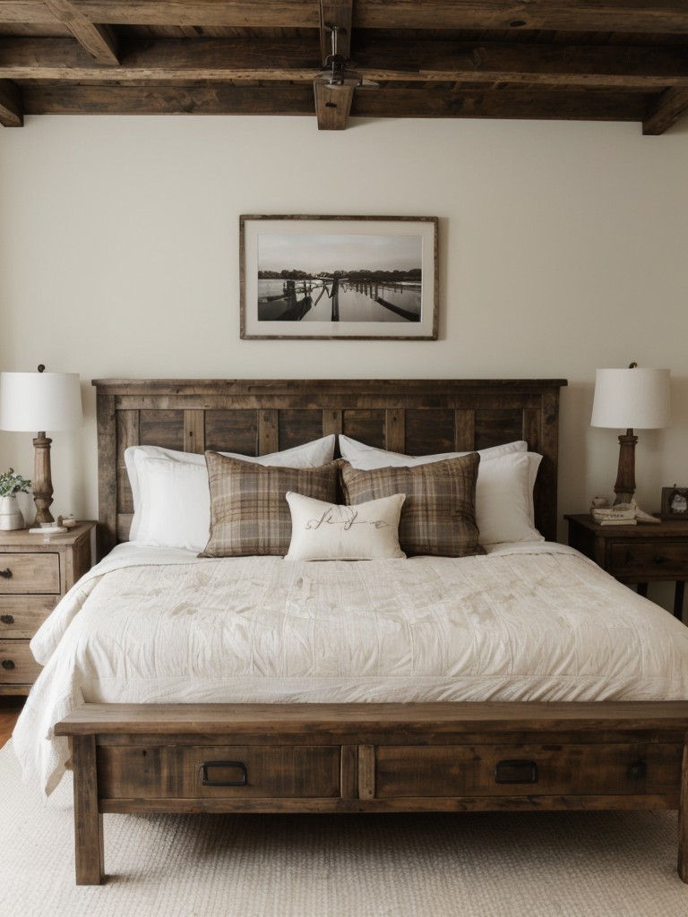 Cozy Farmhouse Vibes: Transform Your Bedroom with Rustic Charm