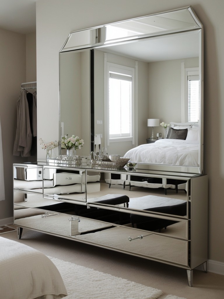 Mirror Magic: Expand Your Apartment's Space with Stylish Mirrored Decor