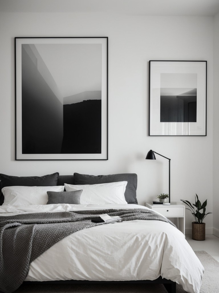 Sleek Minimalist Gallery Wall Ideas for Your Bedroom