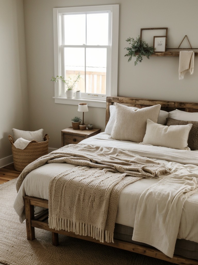 Rustic Coziness: Transform Your Bedroom with Warm Wood Tones