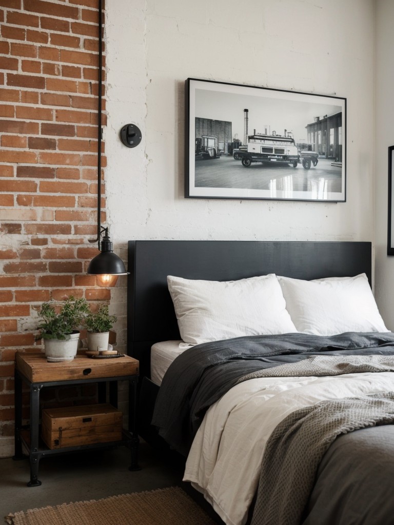 Industrial Chic: Stylish Apartment Ideas for a Dreamy Bedroom