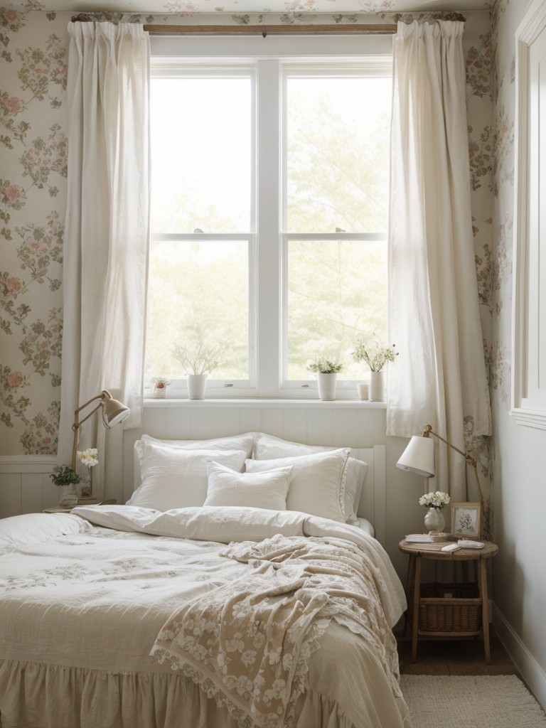 Charming Vintage Bedroom: Embrace Whimsical Nostalgia