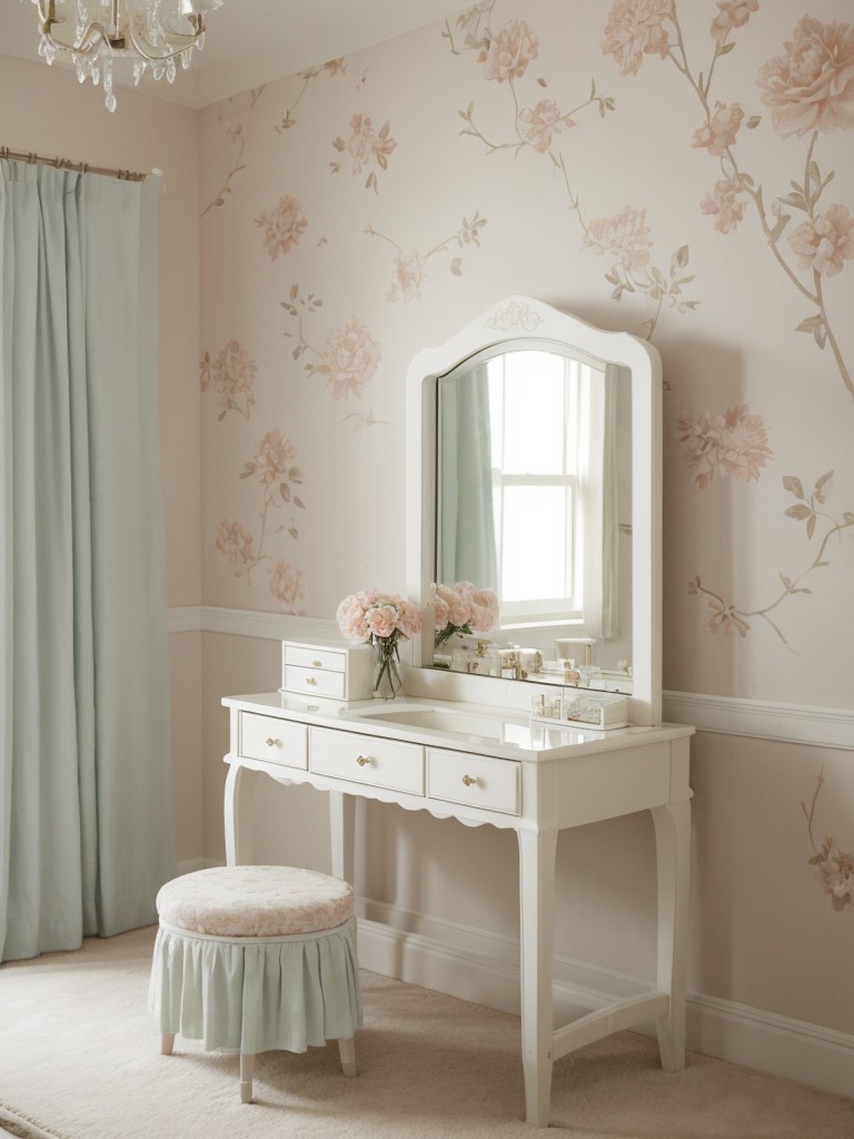 Feminine Retreat: Create a Dreamy Bedroom with Soft Pastels & Vintage Touches