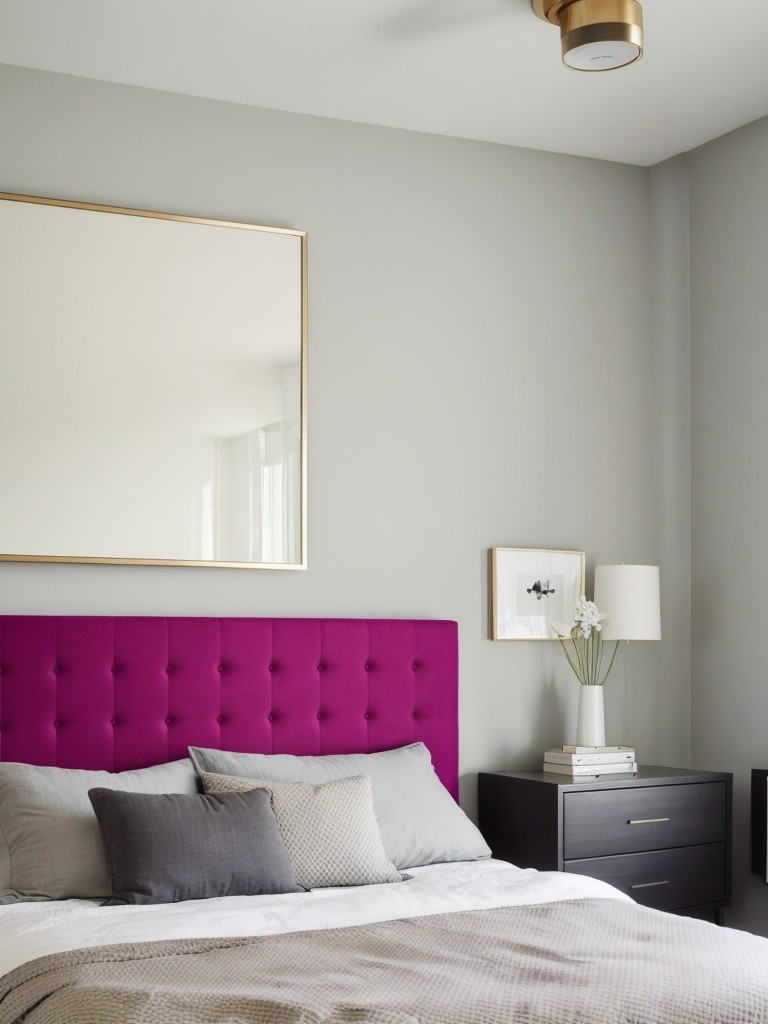 Bold & Beautiful: Inspiring Minimalist Apartment Bedroom Decor