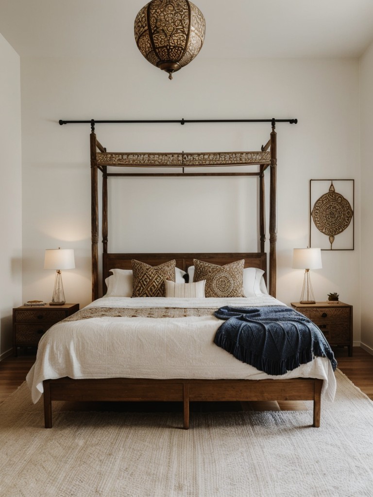 Global Flair for a Stylish Bedroom