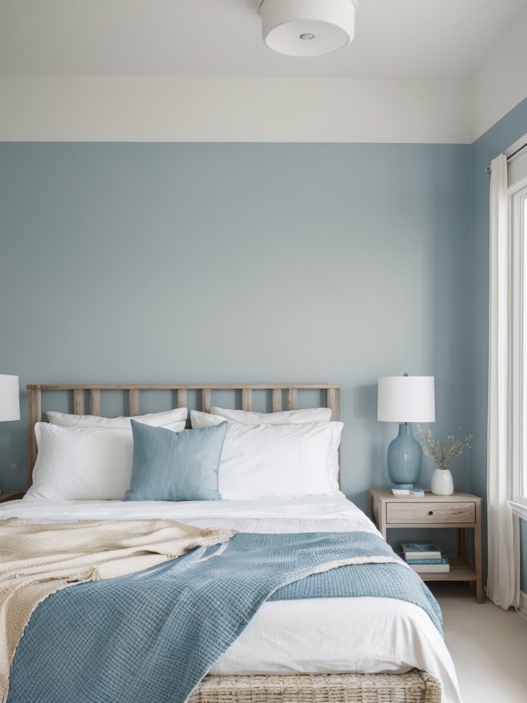 Coastal Zen: Minimalist Bedroom Retreat.