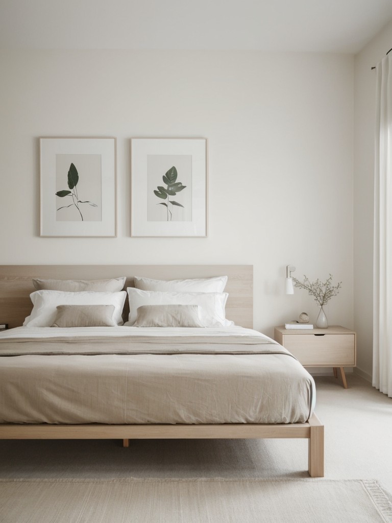 Scandinavian Serenity: Zen-Inspired Minimalist Bedroom