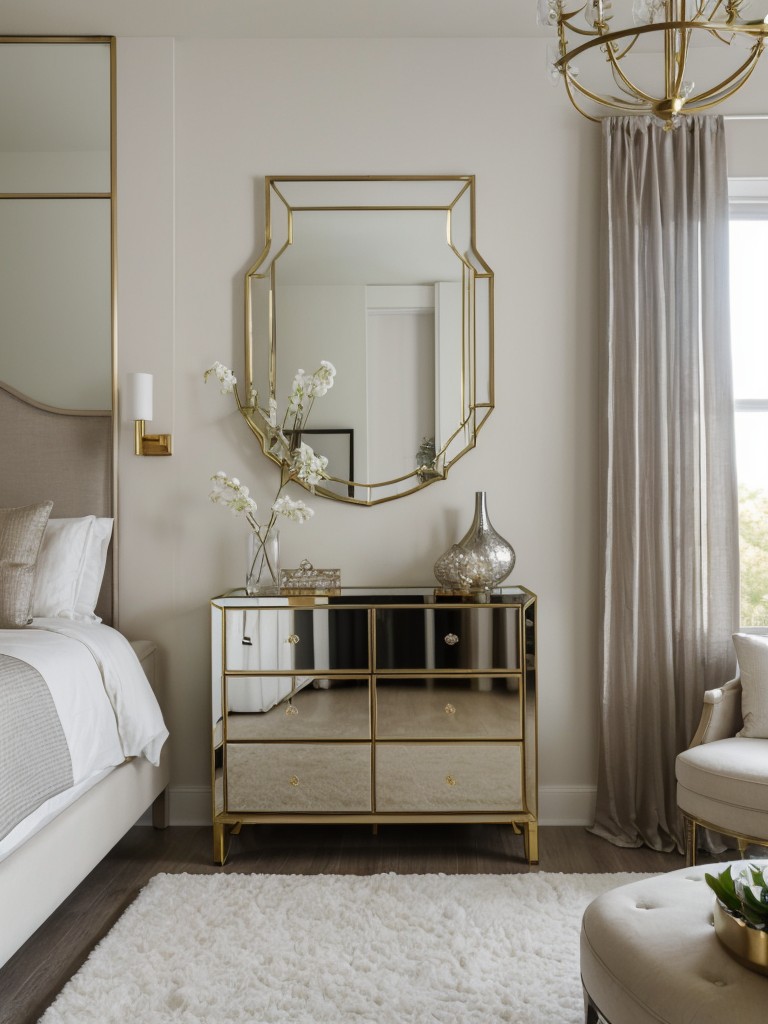 Zen Inspired Bedroom: Minimalist Decor with Glam Accents