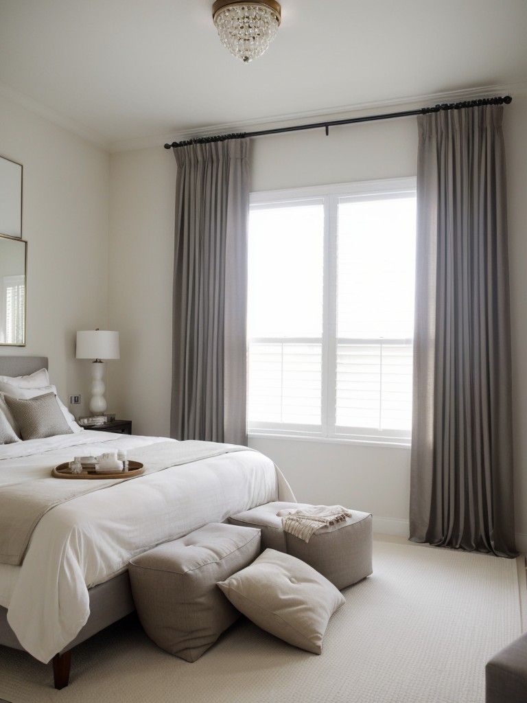 Luxe Privacy: Elevate Your Bedroom with Floor-to-Ceiling Curtains!