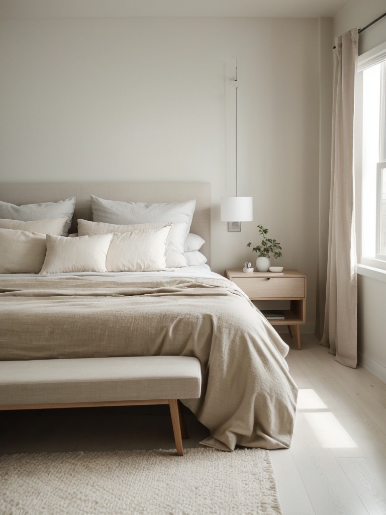 Serenity in the Bedroom: Explore Minimalist Decor for Modern Apartments