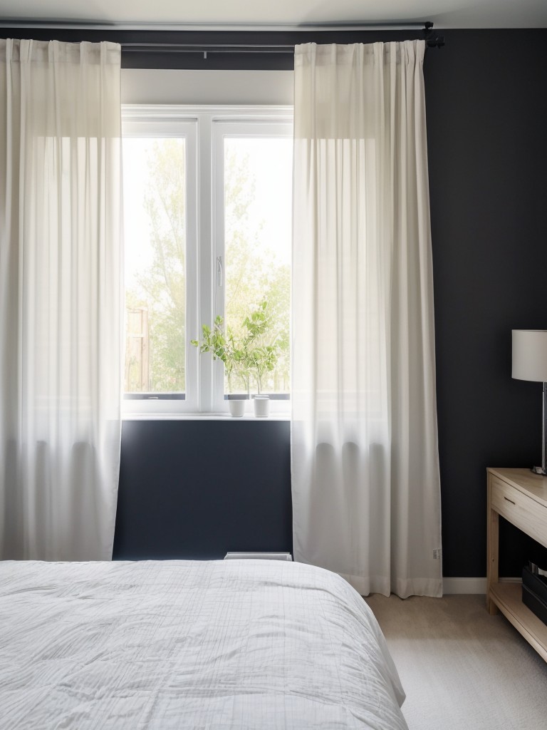 Turn your bedroom into a zen retreat with blackout curtains