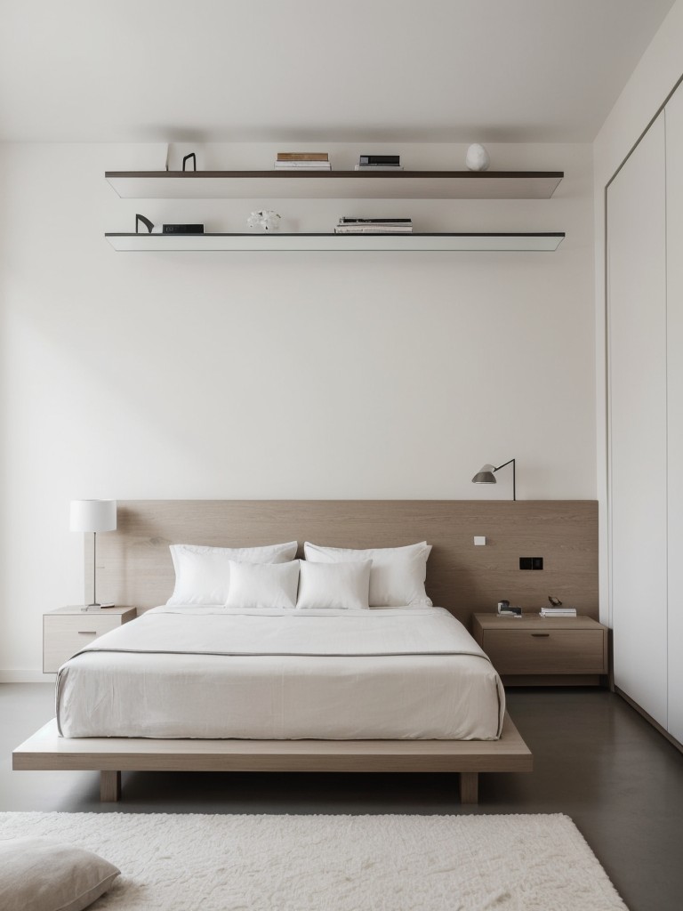 Minimalist Apartment Bliss: Sleek and Chic Bedroom Decor Ideas!