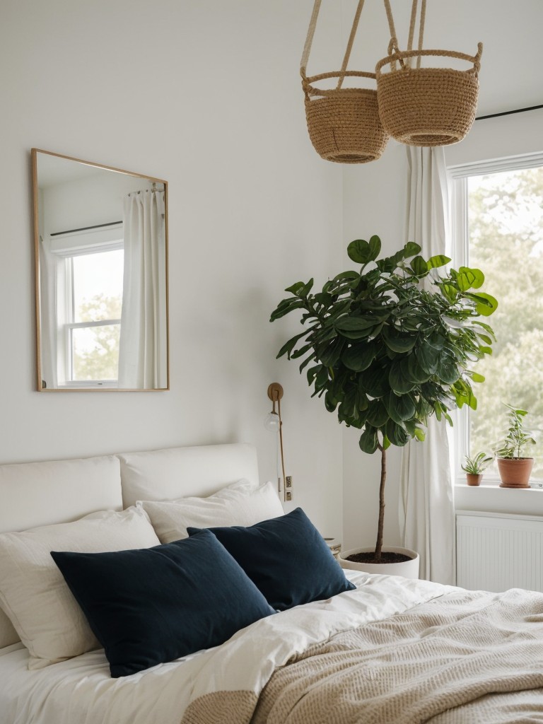 Serene Minimalist Bedroom: Natural Elements for a Zen Oasis