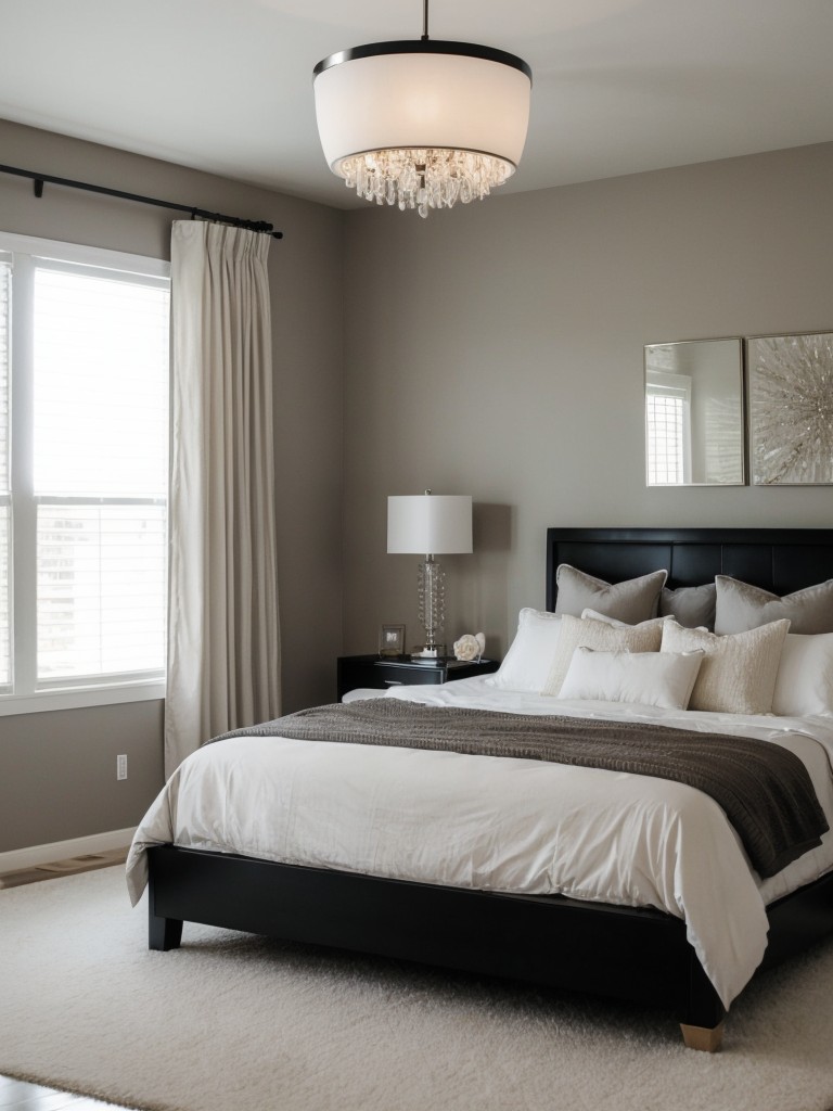 Minimalist Bliss: Elevate Your Bedroom with Statement Lighting