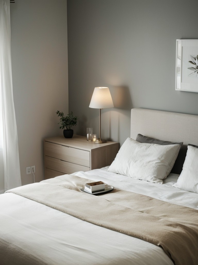 Sensory Haven: Transform Your Apartment with Minimalist Bedroom Decor