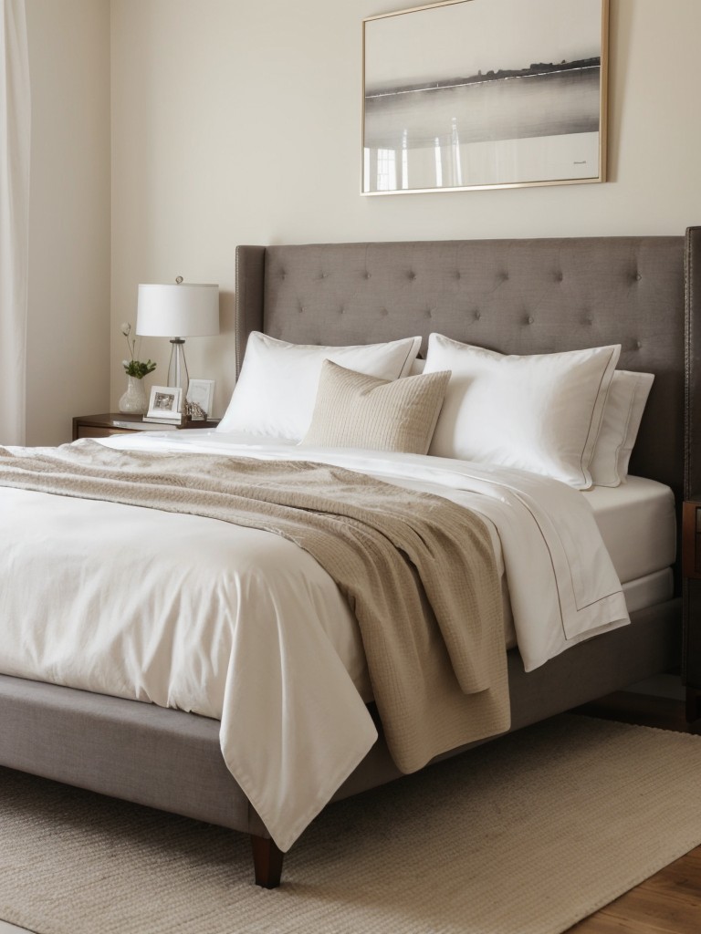 Luxurious Minimalism: Elevate Your Bedroom with Plush Bedding