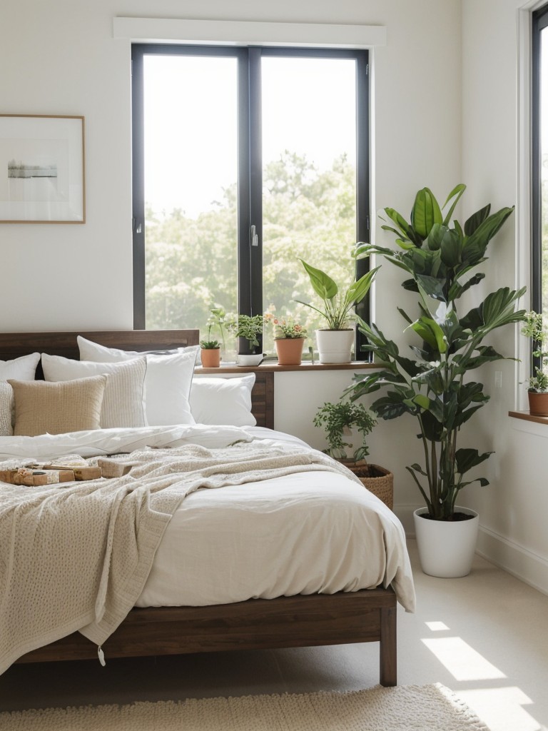 Minimalist Bedroom Bliss: Bring Nature Indoors!