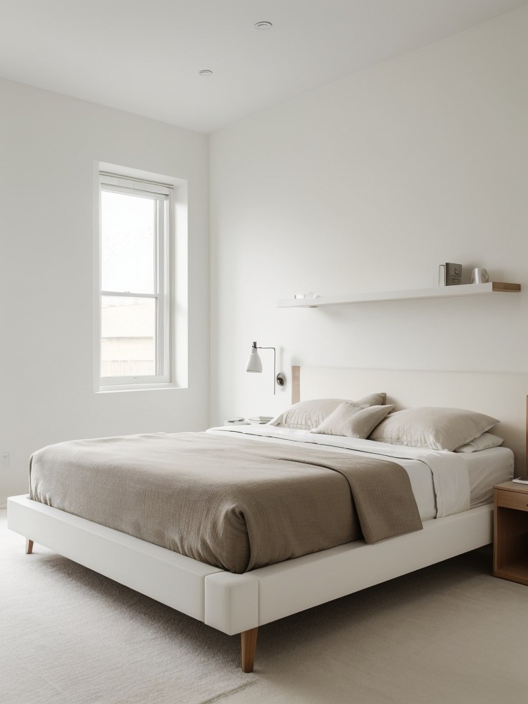 Minimalist Bliss: Transform Your Apartment with Sleek Bedroom Decor