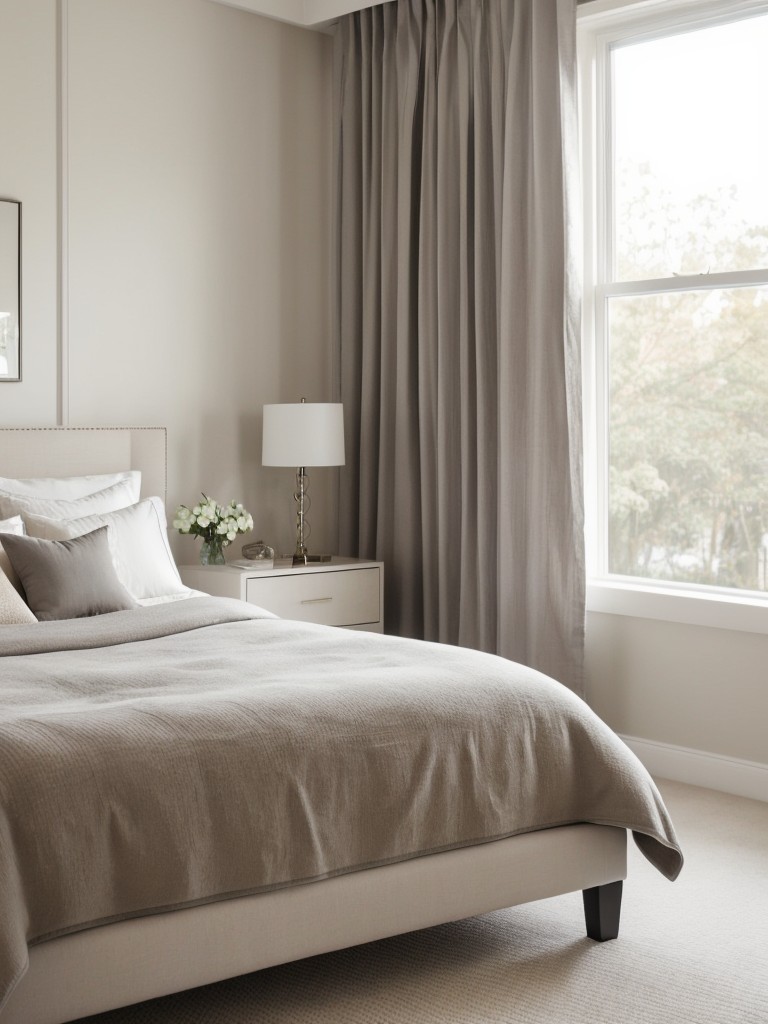 Luxe Tranquility: Minimalist Bedroom Inspiration.